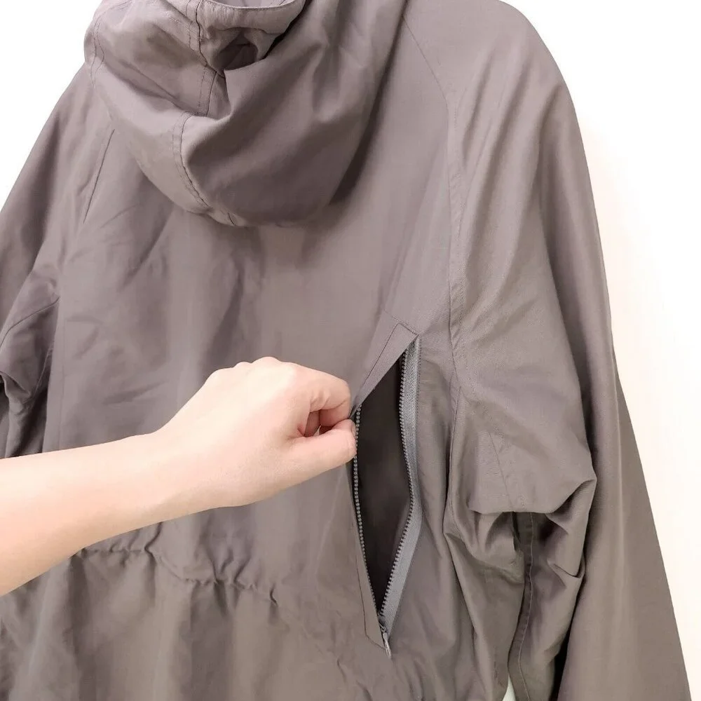 Jack Spade Bleecker Street Jacket Men's Large Gray Hoodie Pockets - Picture 7 of 14